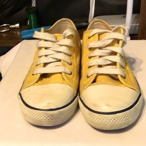 yellow liz claiborne sneakers